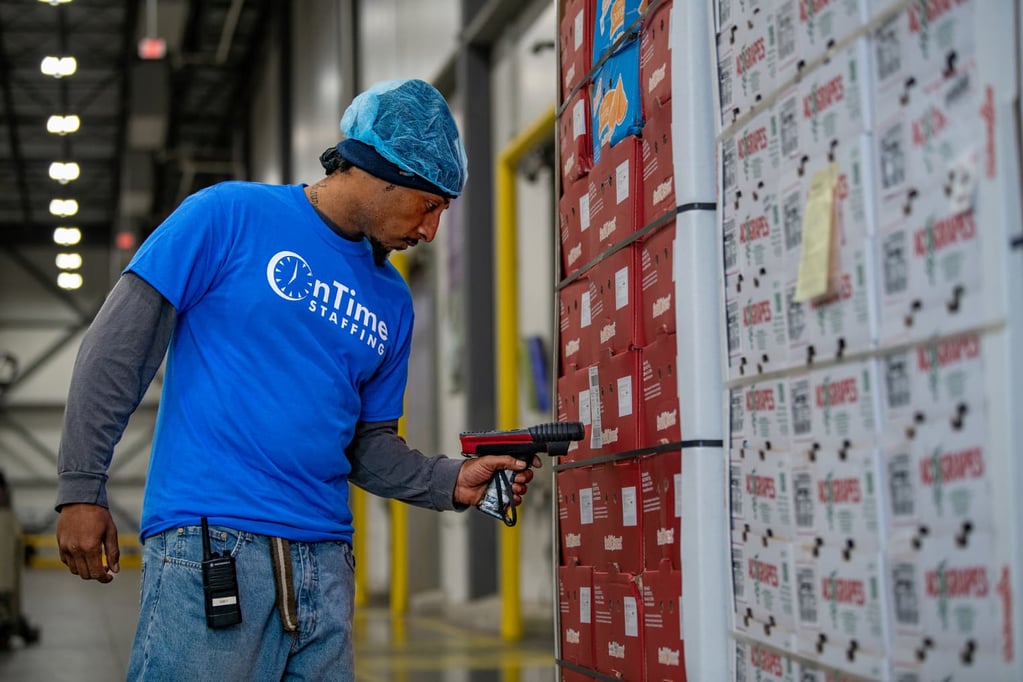 Light Industrial Staffing with On Time Staffing Warehouse Staffing